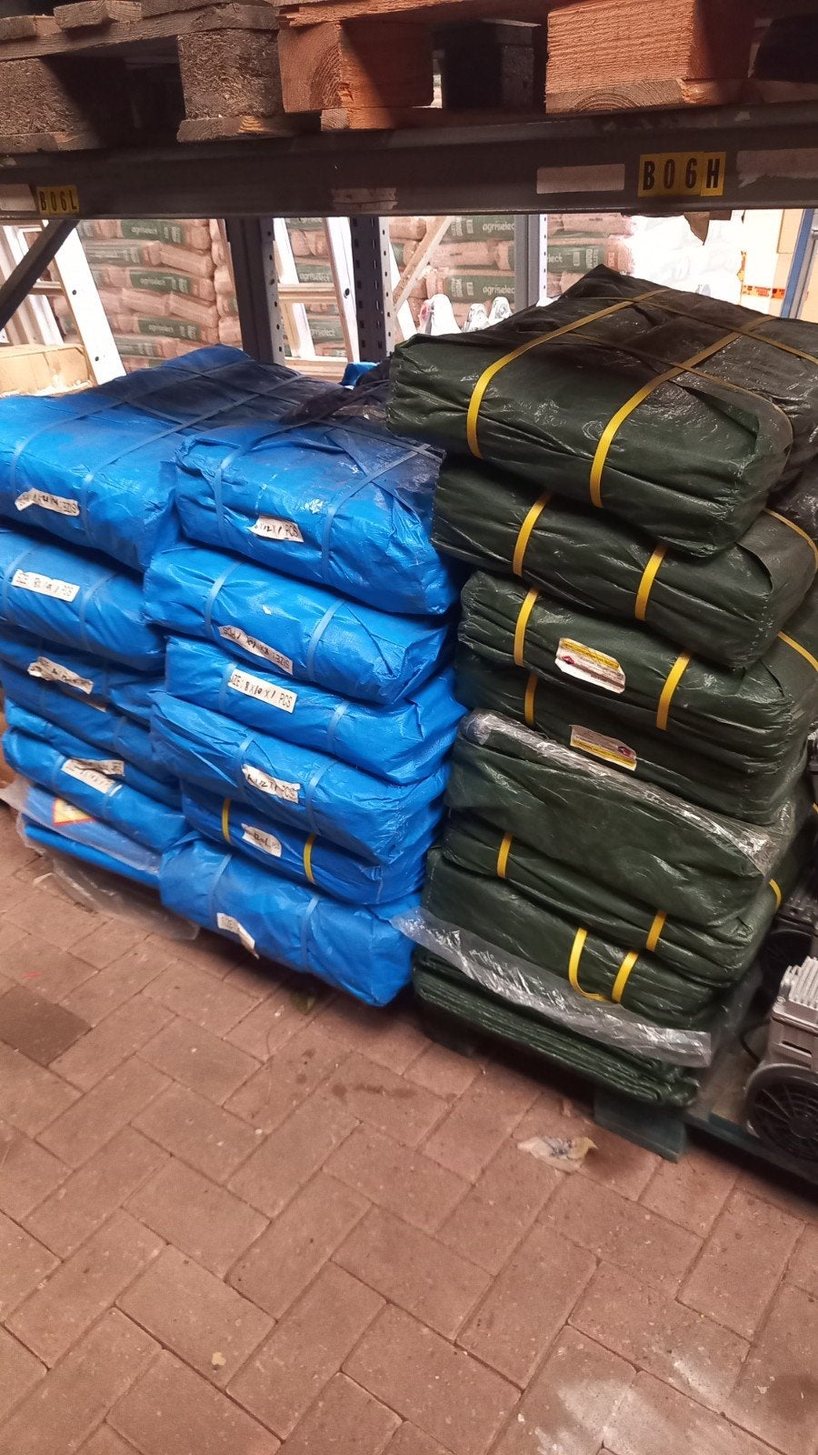 Dekzeilen verschillende maten op voorraad, Ophalen, Nieuw, 15 m² of meer, Zeil