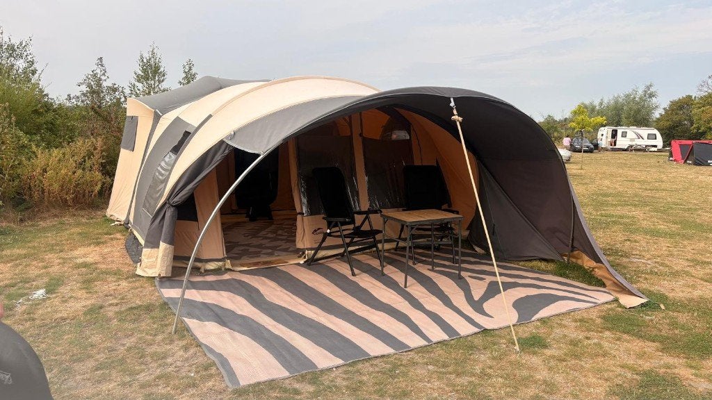 Cabanon vouwwagen, Ophalen, Beige, Cabanon, Aanwezig