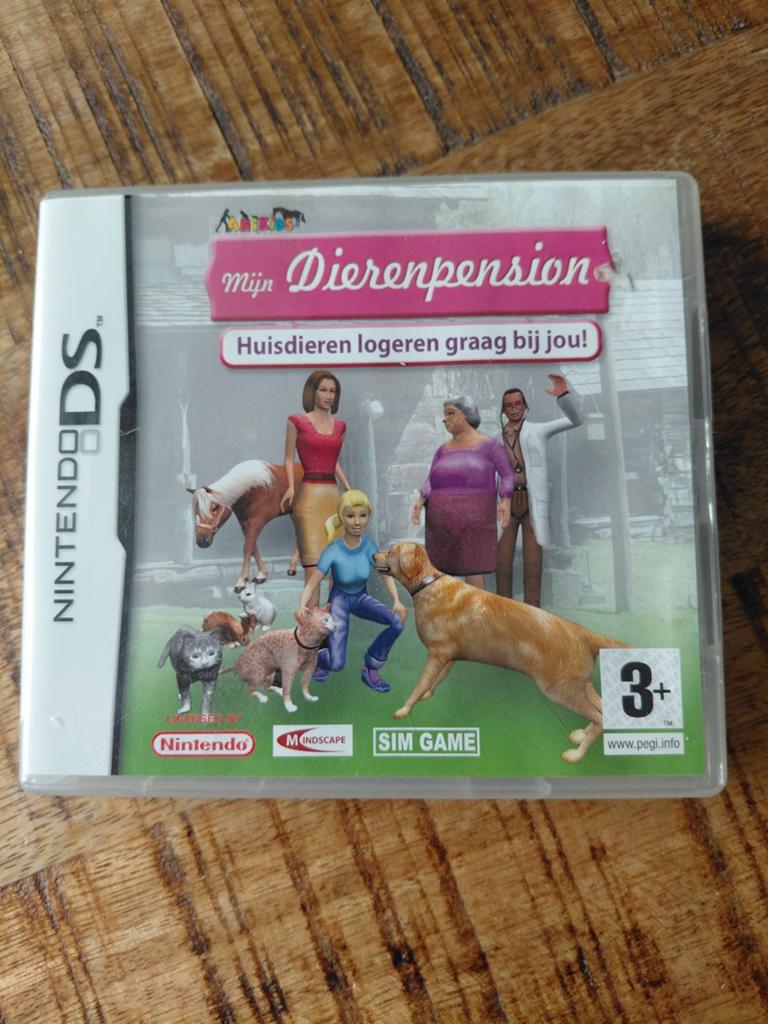Mijn Dierenpension Nintendo DS - Verzorg je favoriete dieren, Spelcomputers en Games, Games | Nintendo DS, Gebruikt, 1 speler