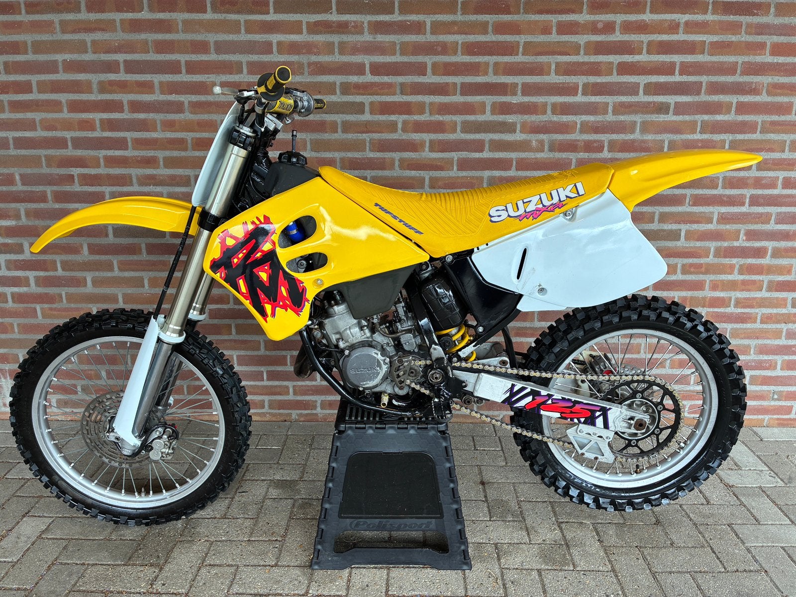 Suzuki RM 125 1993, 1 cilinder, Gebruikt, Bedrijf, Crossmotor