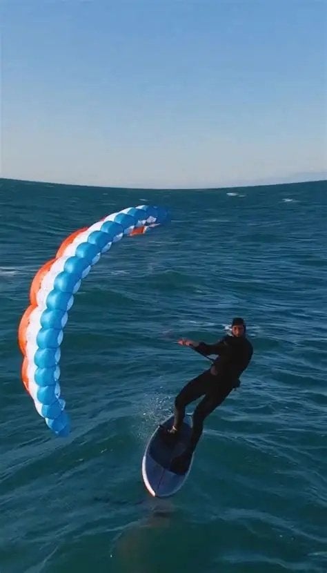 777 PT. HYBRID Parawing 5.7m², Watersport en Boten, Ophalen of Verzenden, Zo goed als nieuw, Wingsurf-wing