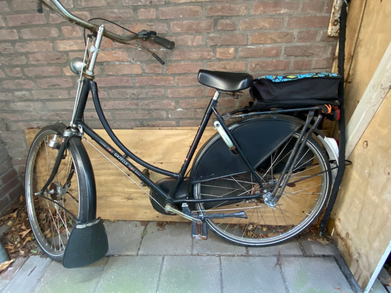 Gazelle opoefiets met handremmen en 3 versnellingen, Ophalen, Gebruikt, Trommelrem, Versnellingen