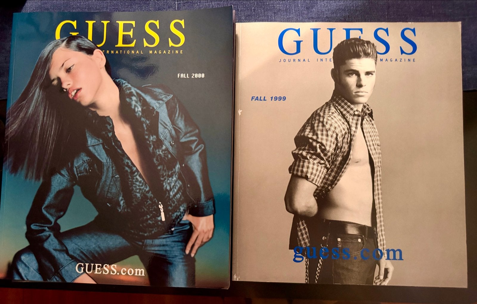 Guess International Magazine - Fall 1999 & Fall 2000, Ophalen of Verzenden, Gelezen