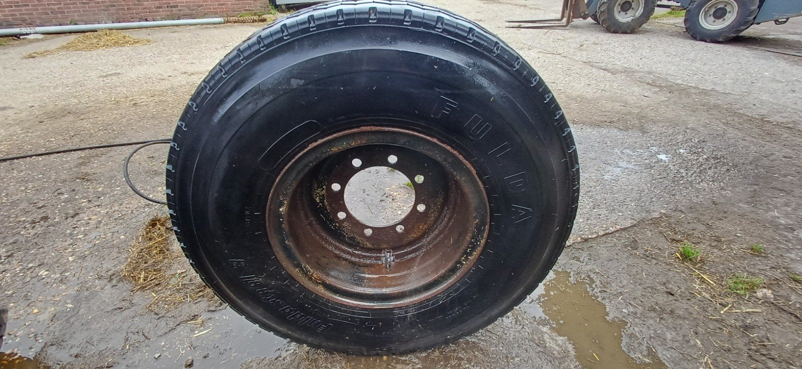 Banden fuldasteel 3, Auto diversen, Aanhangwagen-onderdelen, Ophalen, Gebruikt