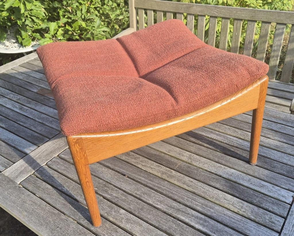 Vintage hocker Soren Willadsen Kristian Solmer Vedel Deens, Ophalen of Verzenden