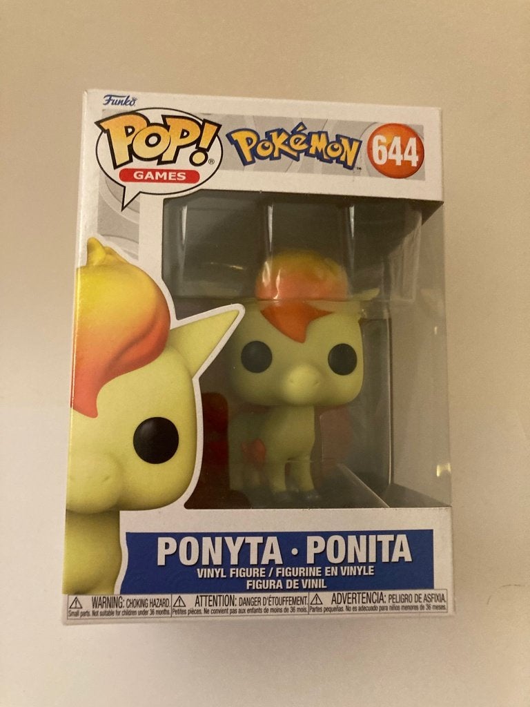 Nieuwe Funko Pop Pokemon Ponyta #644, Ophalen of Verzenden, Zo goed als nieuw
