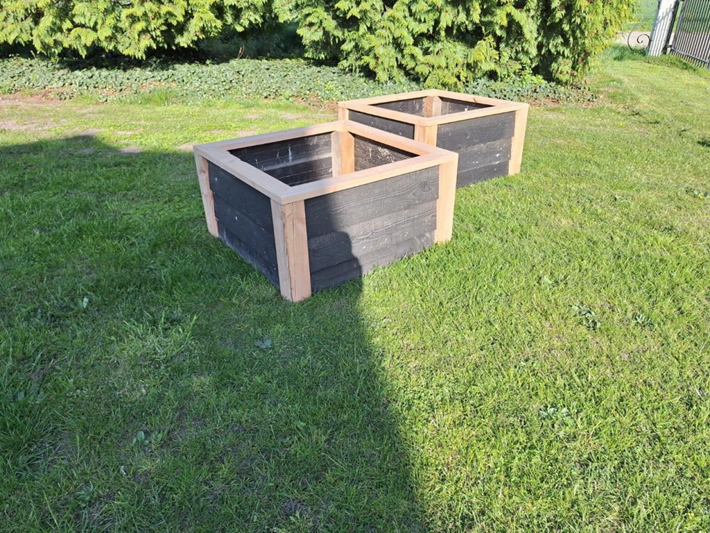 Hand gemaakte plantenbakken op maat., Tuin en Terras, 100 cm of meer, Nieuw, Ophalen of Verzenden, 60 cm of meer