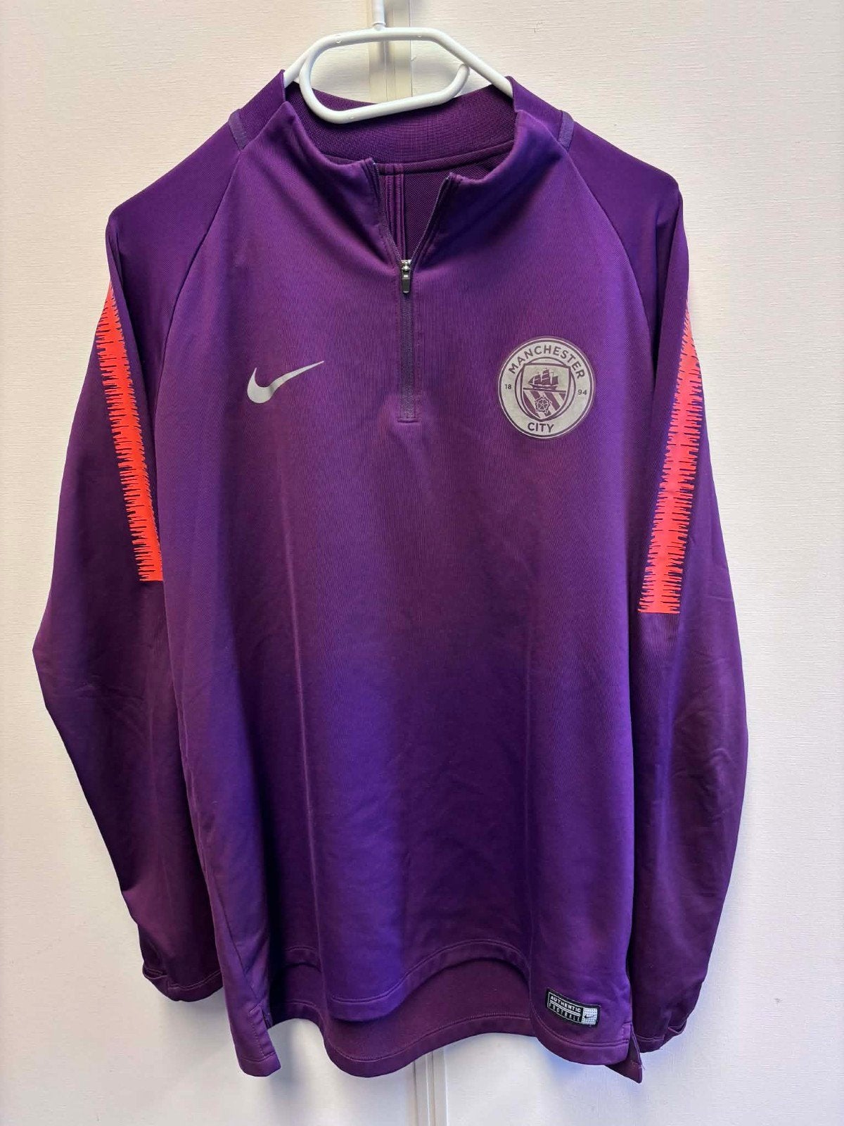 Nike Dri-FIT Manchester City Trainingsshirt Maat L, Kleding | Heren, Sportkleding, Maat 52/54 (L), Paars, Nike, Ophalen of Verzenden