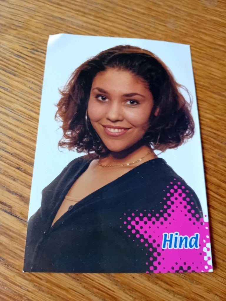Hind Laroussi Idols kaart, Ophalen of Verzenden, Zo goed als nieuw, Foto of Kaart