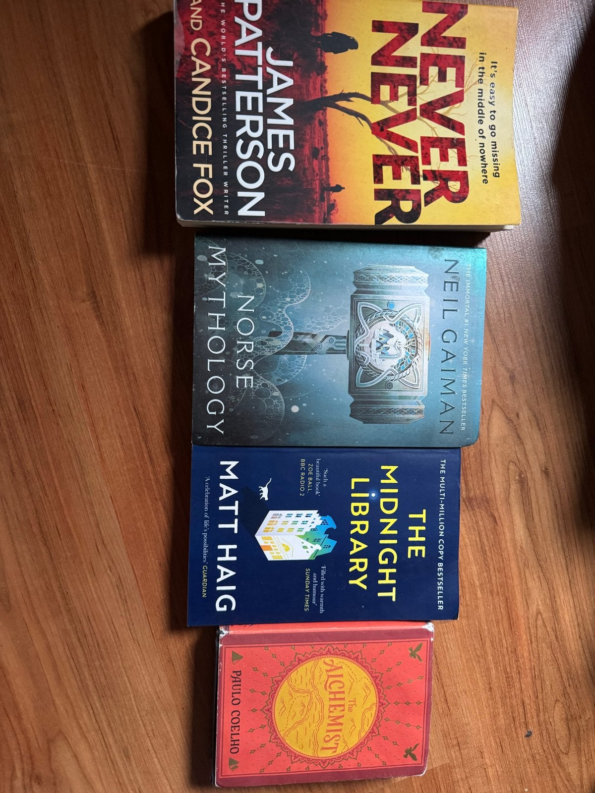 Diverse leesboeken: James Patterson, Neil Gaiman, Matt Haig, Ophalen of Verzenden, Gelezen, Europa overig