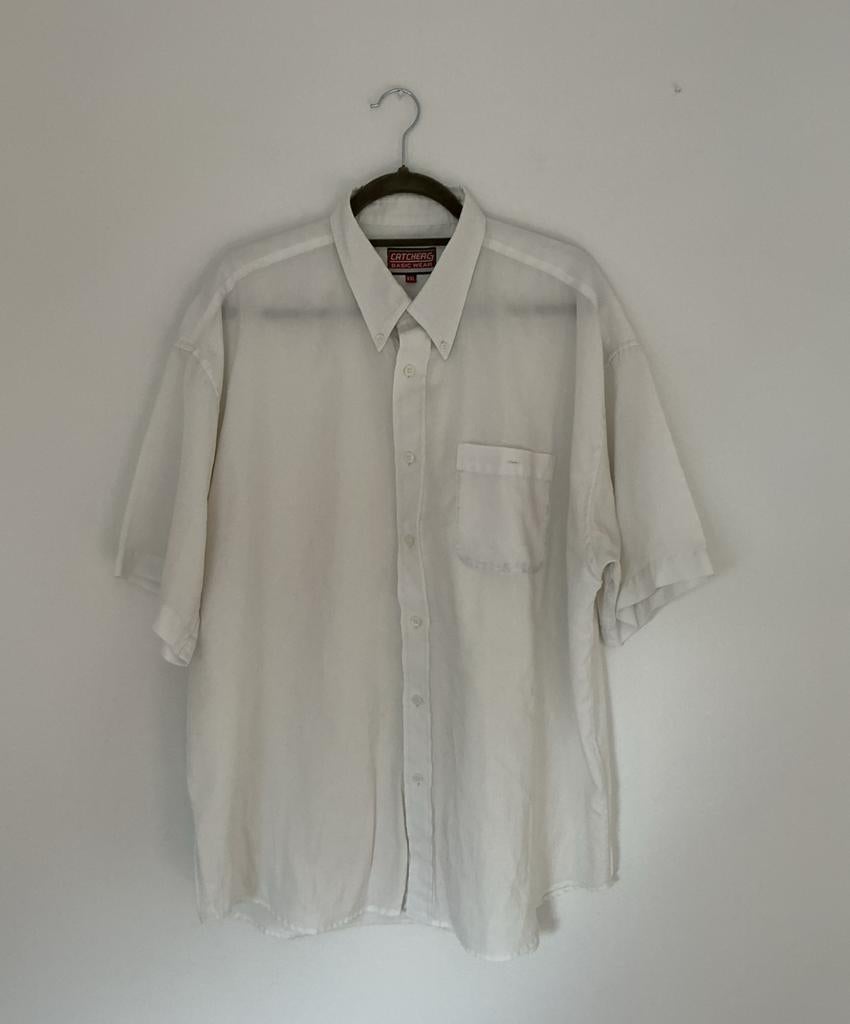 Overhemd korte mouwen wit. Maat. XXL, Ophalen of Verzenden, Zo goed als nieuw, Overige maten, Wit