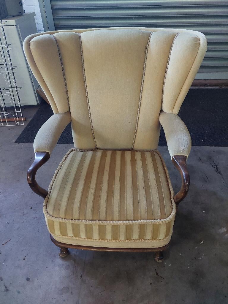 fauteuil, Ophalen, Gebruikt, 75 tot 100 cm, Stof
