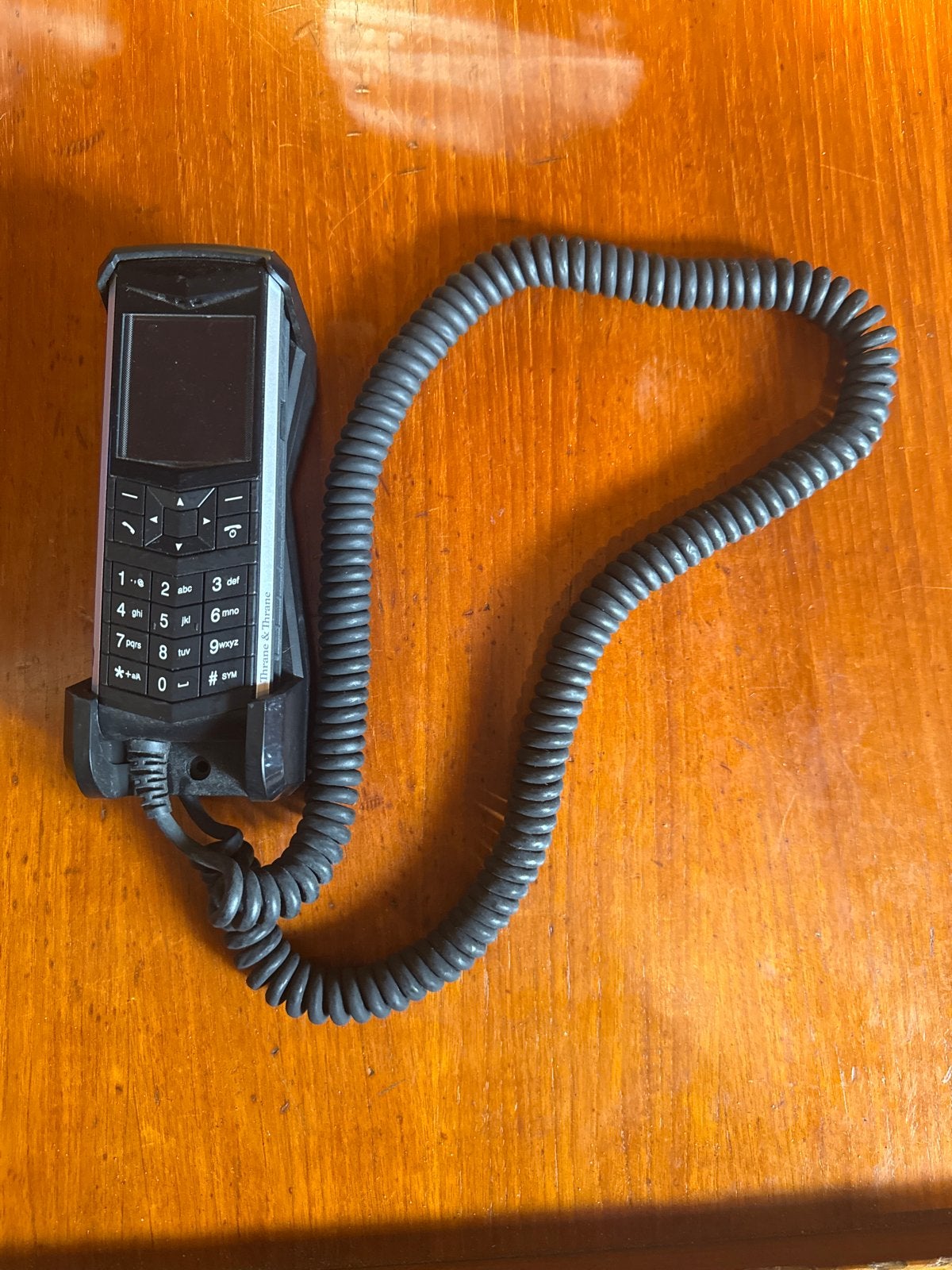 Thrane & Thrane Satelliet Telefoon Handset TT-3672A, Ophalen of Verzenden, Gebruikt, 1 handset