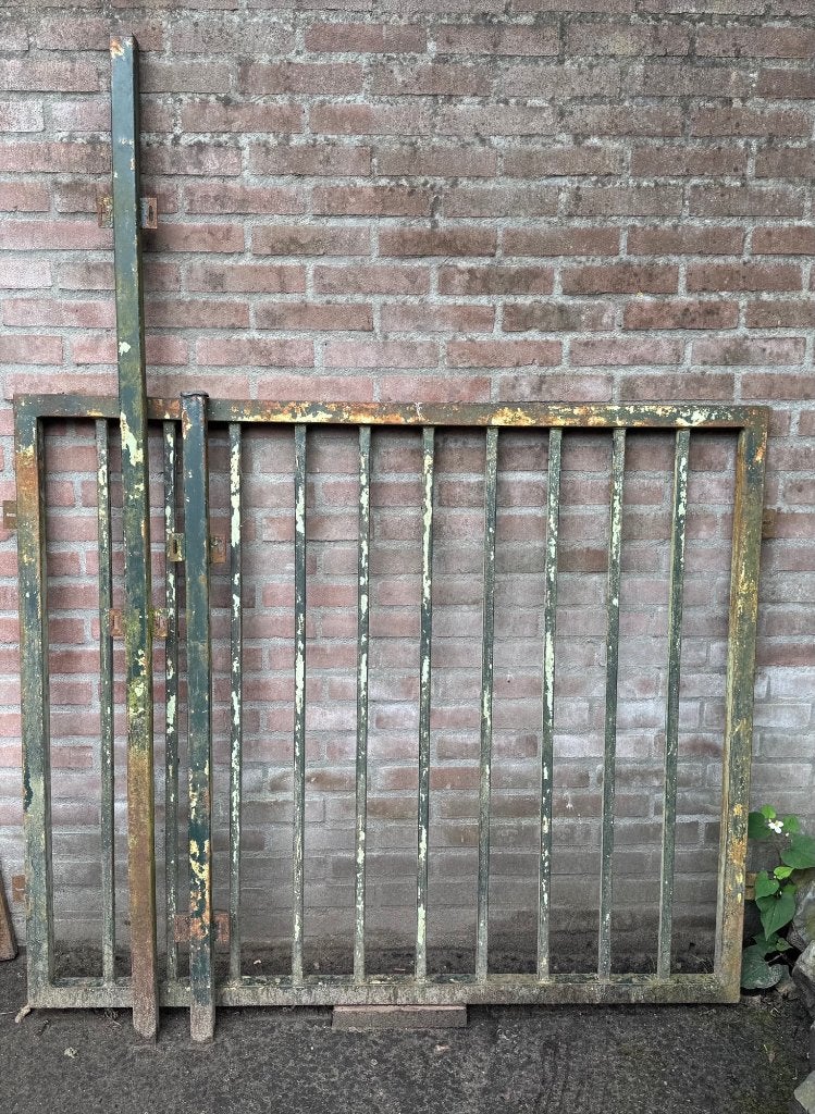 Te koop Tuinpoort 136 x 114 cm, Tuin en Terras, Ophalen, Gebruikt, 100 tot 150 cm, 100 tot 150 cm