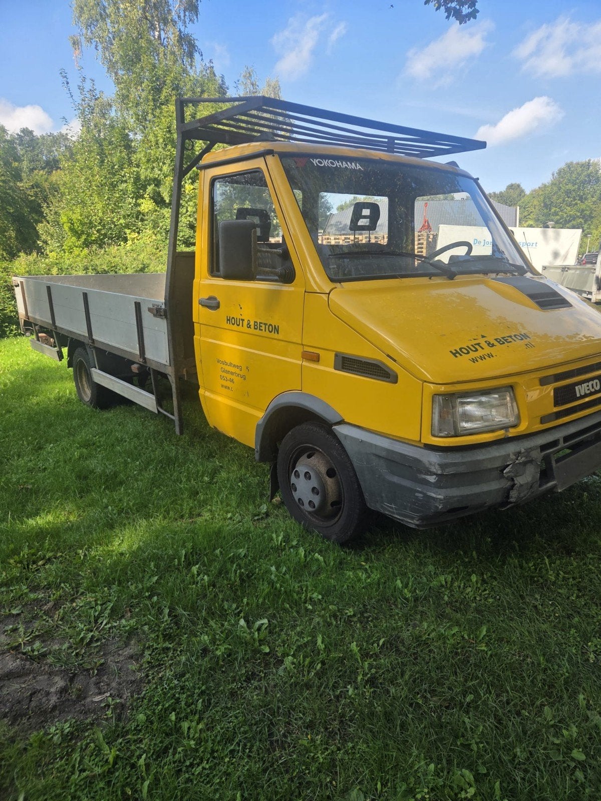 Iveco Daily 35.12 1997 Nap pas  122pk open laadbak, Auto's, 4 cilinders, Iveco, Startonderbreker, 122 pk