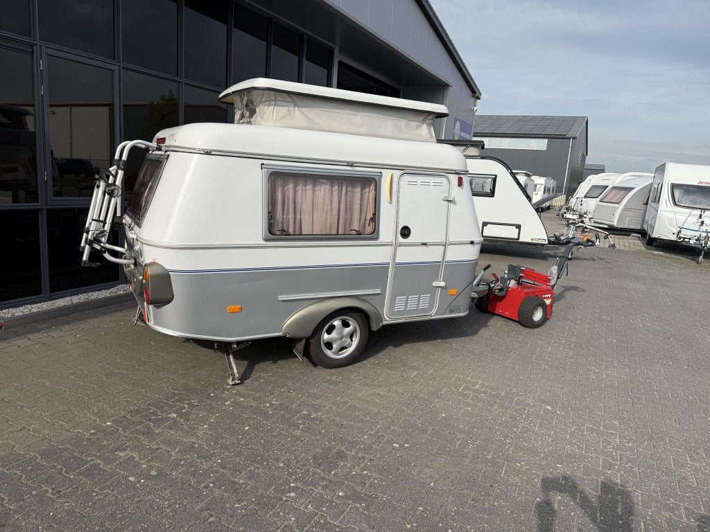 Eriba Puck 120 GT Langslaper maar 650 KG max Bovag 2025 !!, Caravans en Kamperen, Standaardzit, Tot en met 2, Bedrijf, 2 aparte bedden