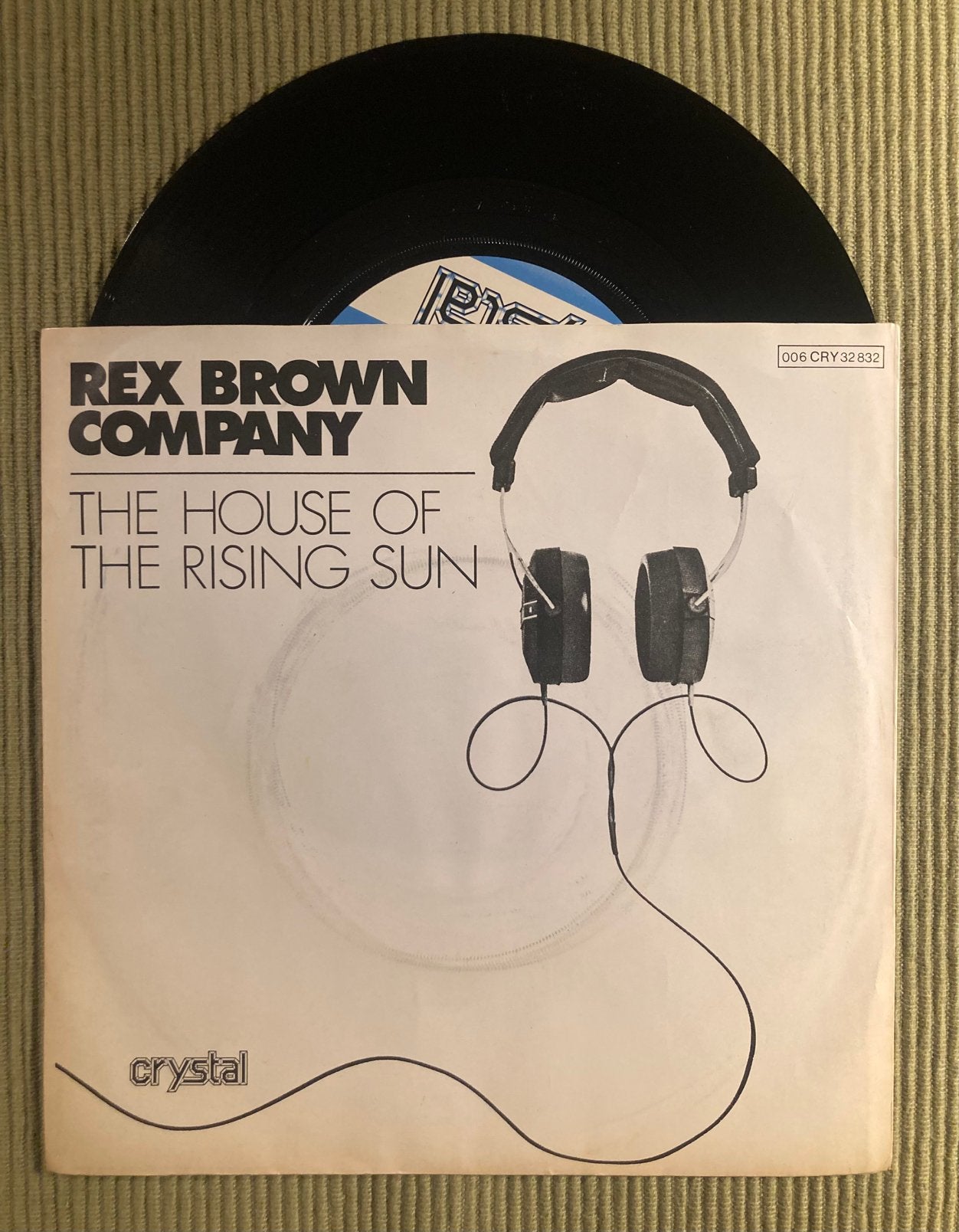 Vinyl single Rex Brown Company - The house of the rising sun, Gebruikt, 7 inch, Ophalen of Verzenden, Pop