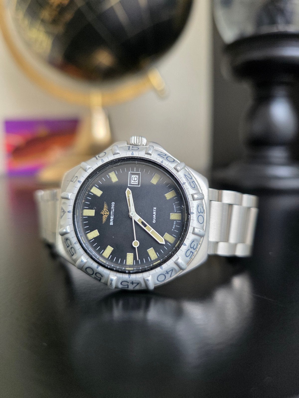 Breitling Military, Sieraden, Tassen en Uiterlijk, Horloges | Heren, Staal, Gebruikt, Breitling, Polshorloge