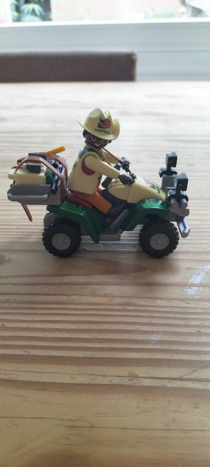 Playmobil dino expeditie quad 4176, Gebruikt, Complete set, Voertuig, Ophalen of Verzenden