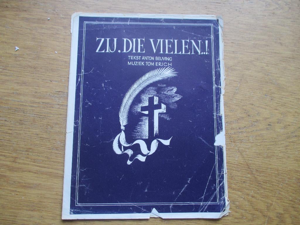 Zij die vielen..!, Muziek en Instrumenten, Bladmuziek, Ophalen of Verzenden, Gebruikt, Les of Cursus, Populair
