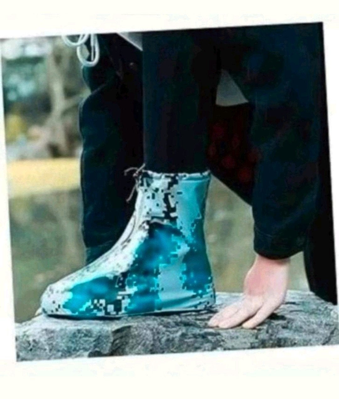 Waterdichte overschoenen. Max maat 44., Blauw, Overige typen, Nieuw, Ophalen of Verzenden