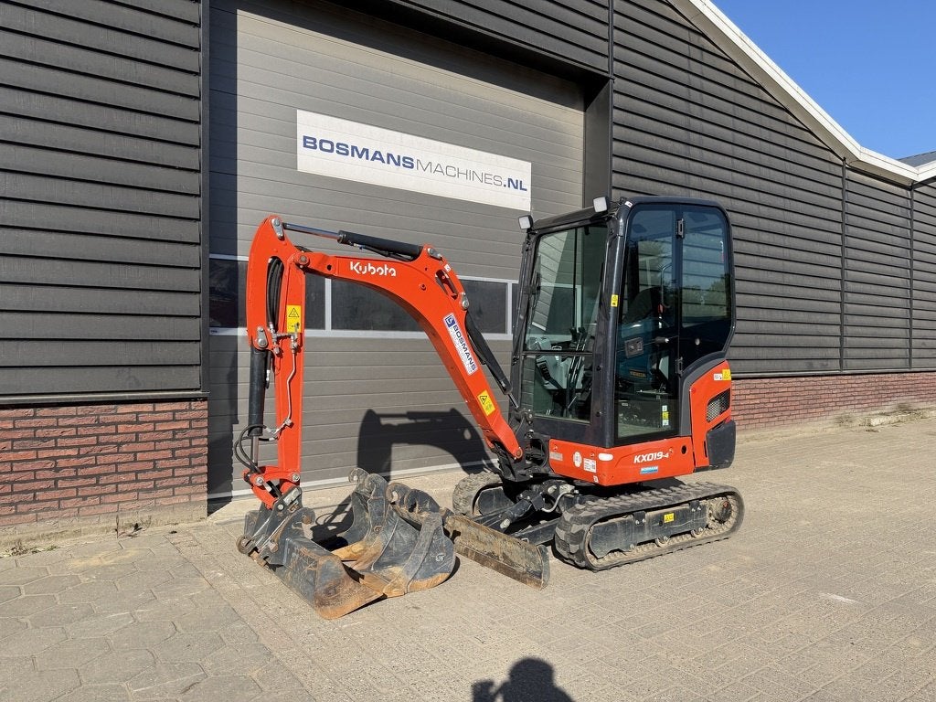Kubota KX019 minigraver BJ 2024 255 uur, Zakelijke goederen, Machines en Bouw | Kranen en Graafmachines, Kubota Hol, Kbt_g.eu_market_surveillance@kubota.com