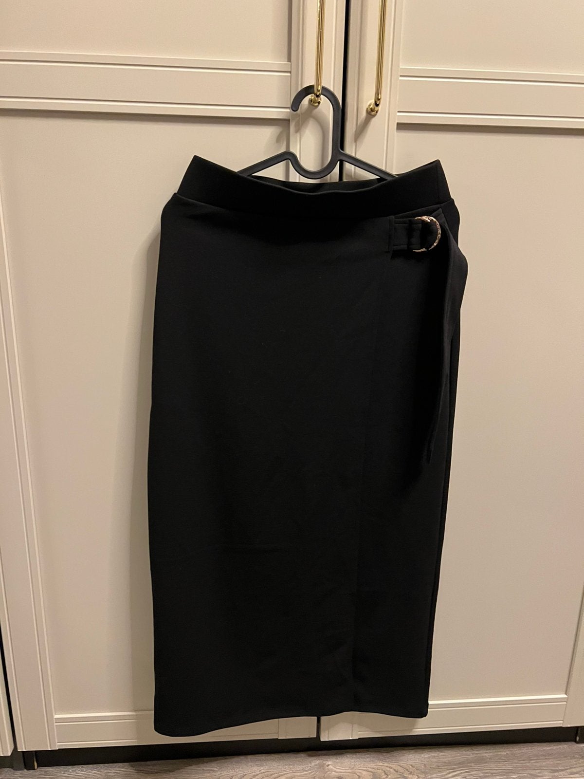 H&M lange rok skirt klassiek S nieuw, Zwart, Nieuw, Ophalen of Verzenden, Maat 36 (S)