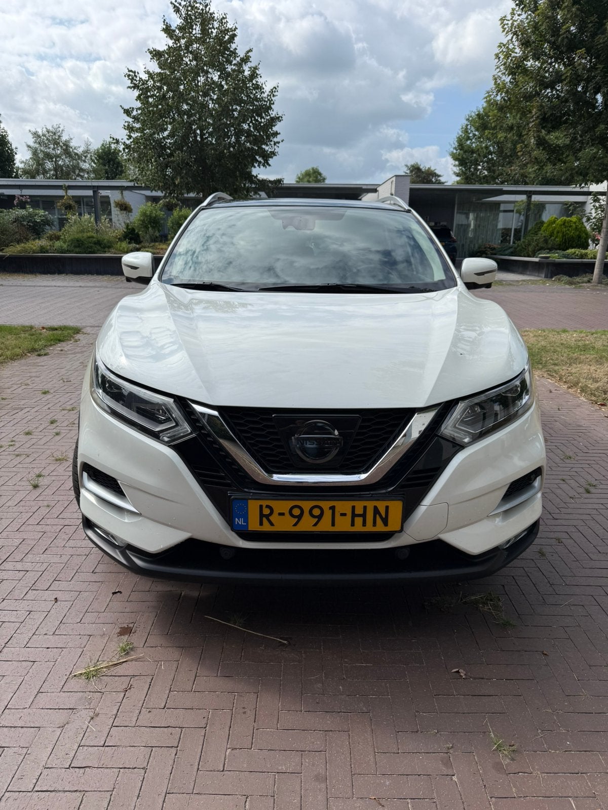 Nissan Qashqai 2018 Wit, Auto's, Nissan, Voorwielaandrijving, Zwart, 4 cilinders, Leder en Stof