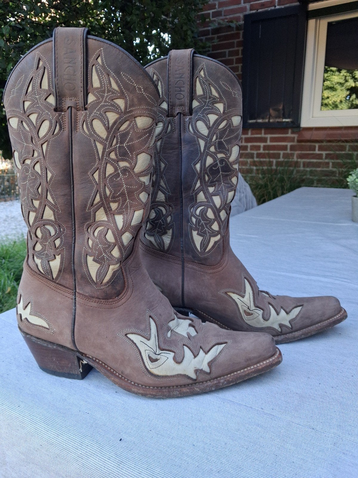Sancho Boots Westernlaarzen Maat 37, Kleding | Dames, Schoenen, Hoge laarzen, Bruin, Ophalen of Verzenden, Sancho