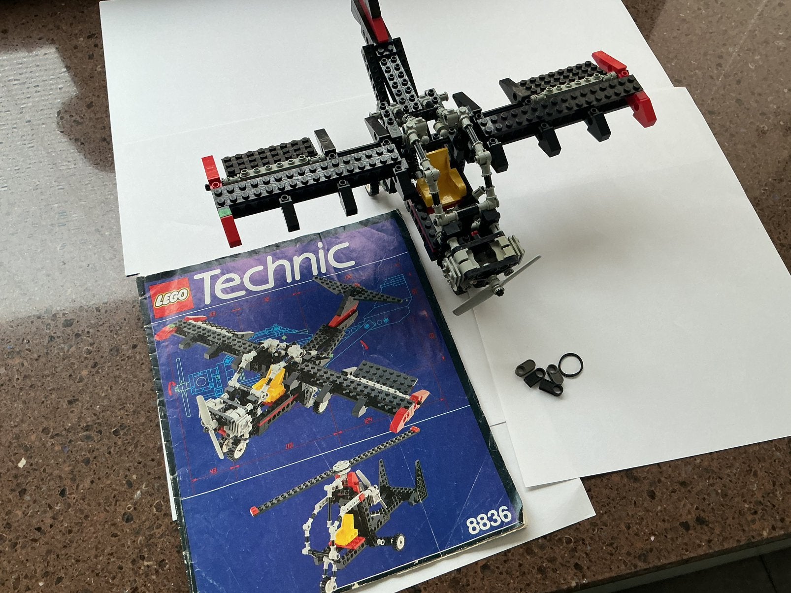 Lego Technic 8836, Ophalen of Verzenden, Zo goed als nieuw