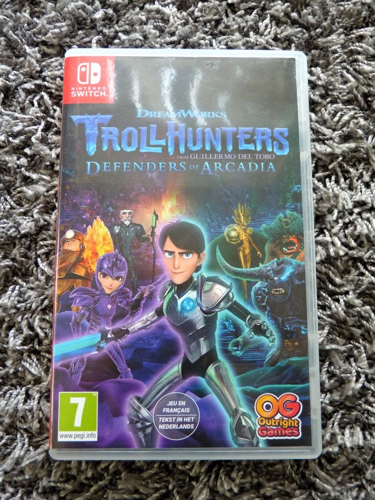 Troll Hunters Defenders of Arcadia Nintendo Switch 1&2, Avontuur en Actie, 1 speler, Ophalen of Verzenden, Zo goed als nieuw