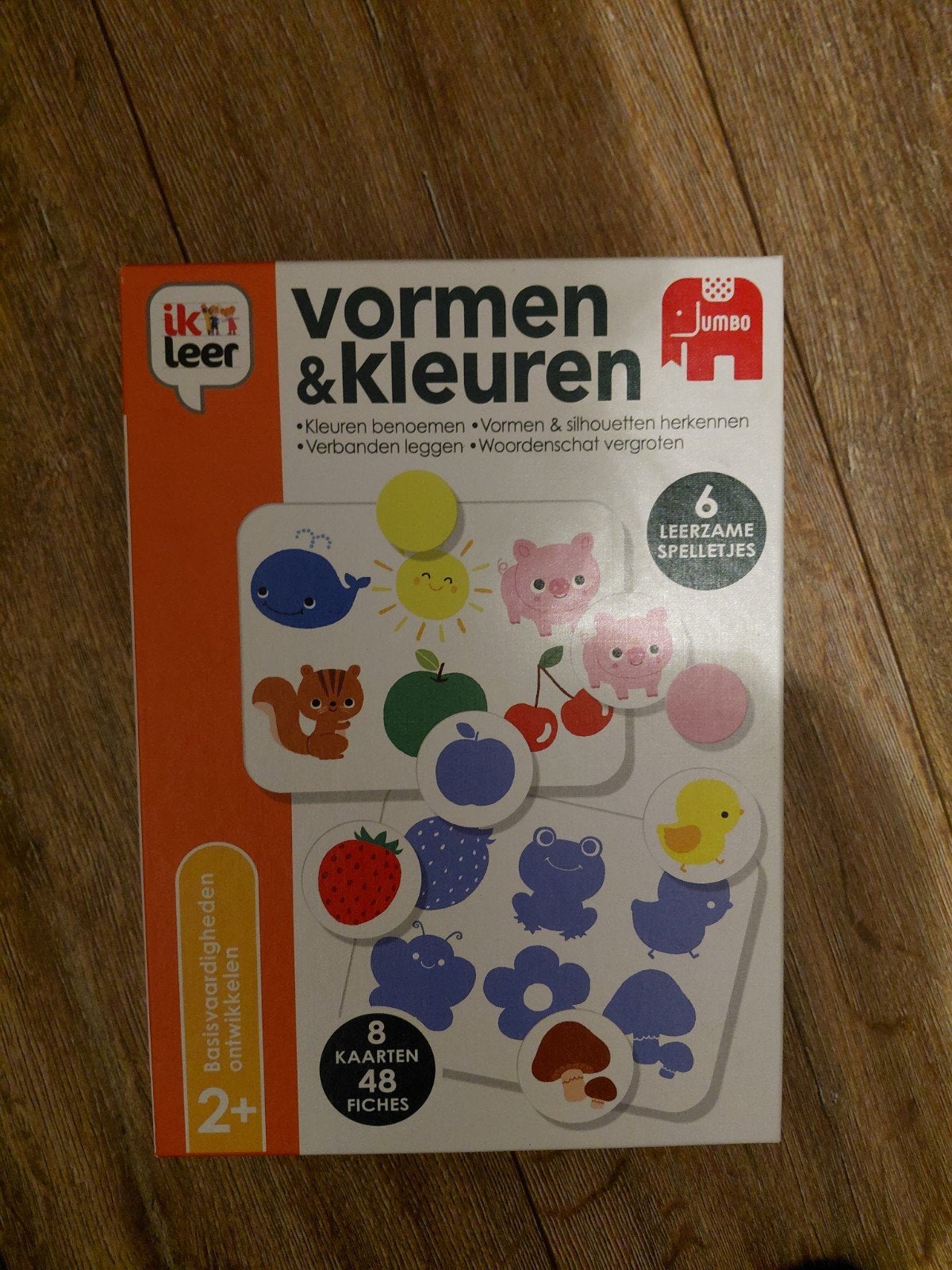 Gezelschapsspelletjes (vanaf 2 jaar)., Ophalen