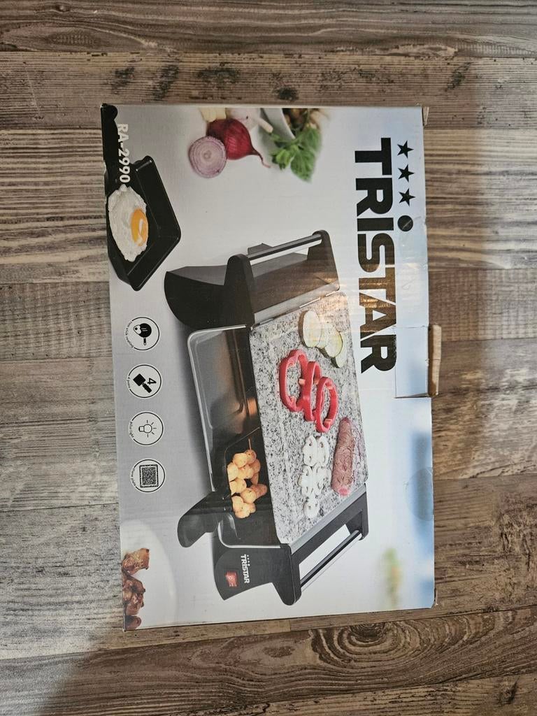 Tristar Steengrill / Raclette - Compact en compleet, Witgoed en Apparatuur, Gourmetstellen, Ophalen