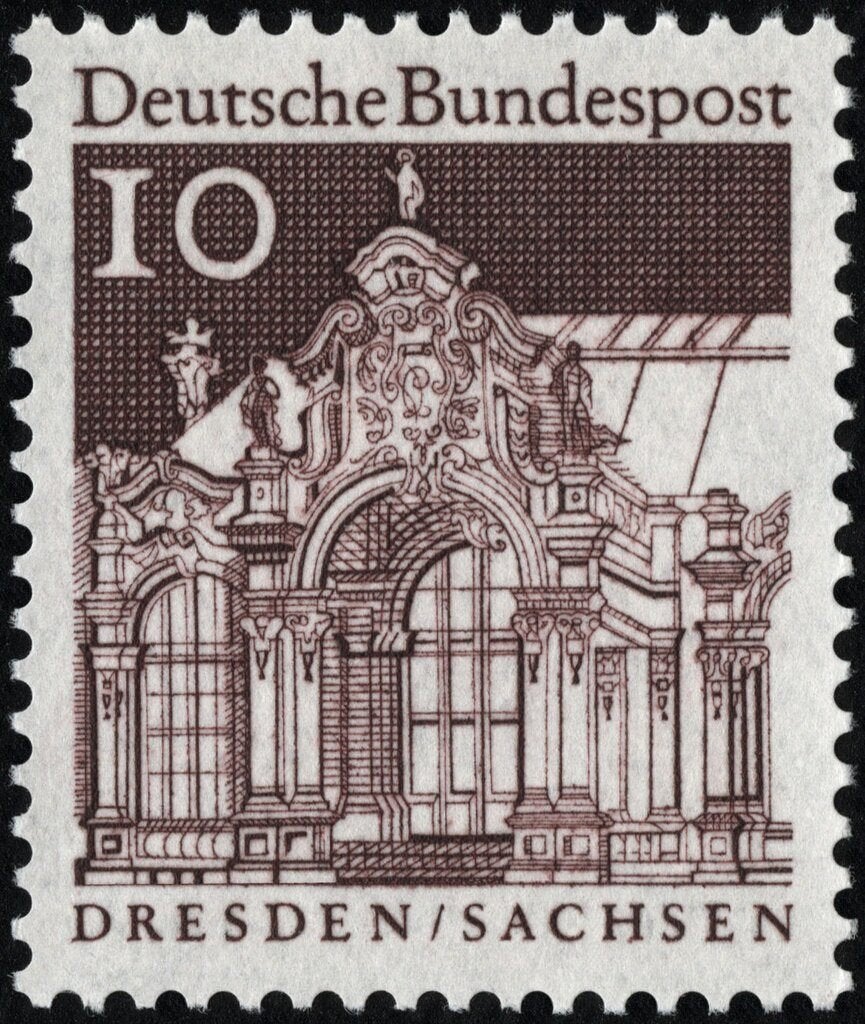 Y&T 391/92 - 386 - 393/97 - gebouwen - 1967 - postfris - XX, Ophalen of Verzenden, BRD, Postfris