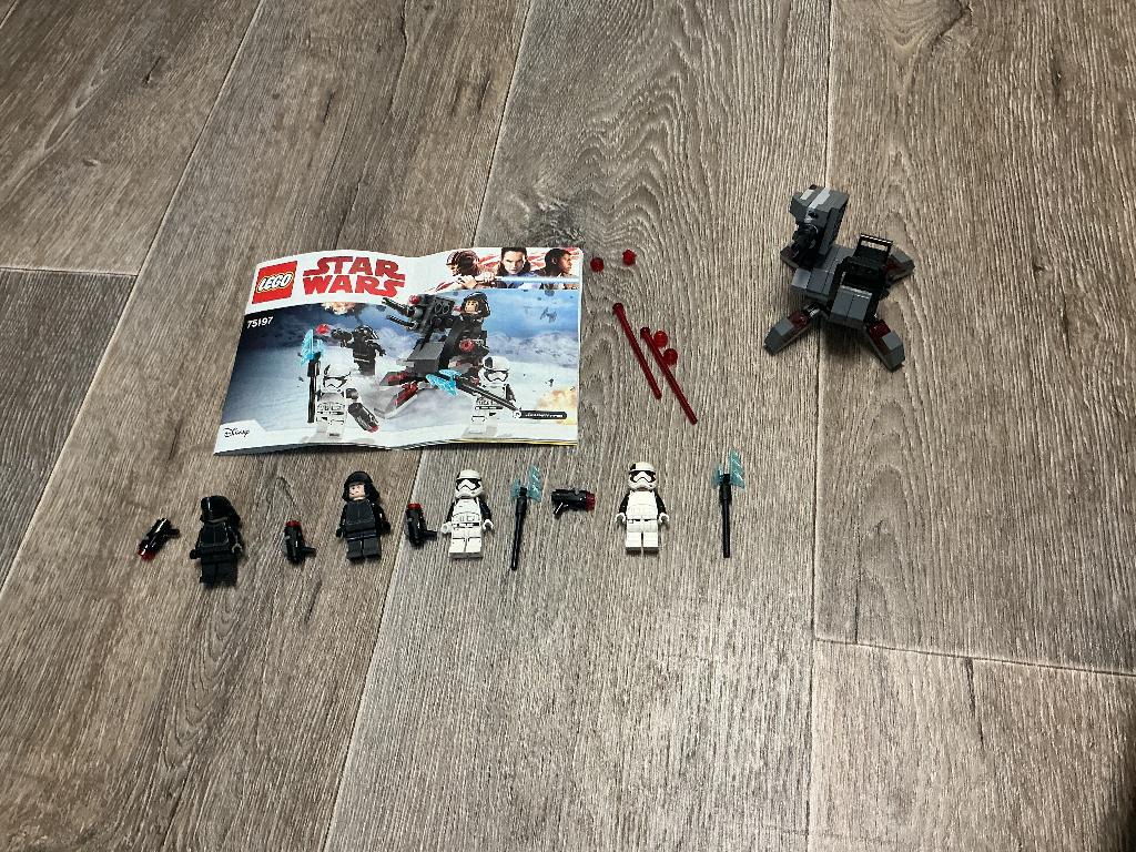 lego star wars battle pack 75197, Ophalen of Verzenden, Zo goed als nieuw