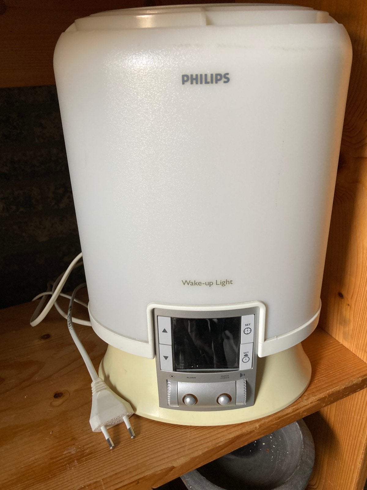 Wake up light, Ophalen, Gebruikt