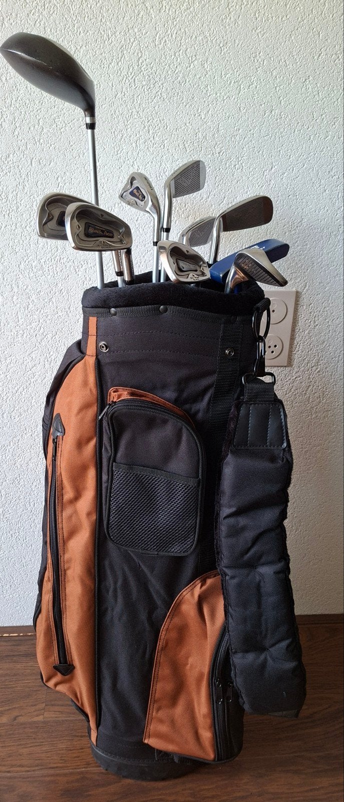 Heren golfset golf set golfclubs clubs golftas graphite, Ophalen, Gebruikt, Set