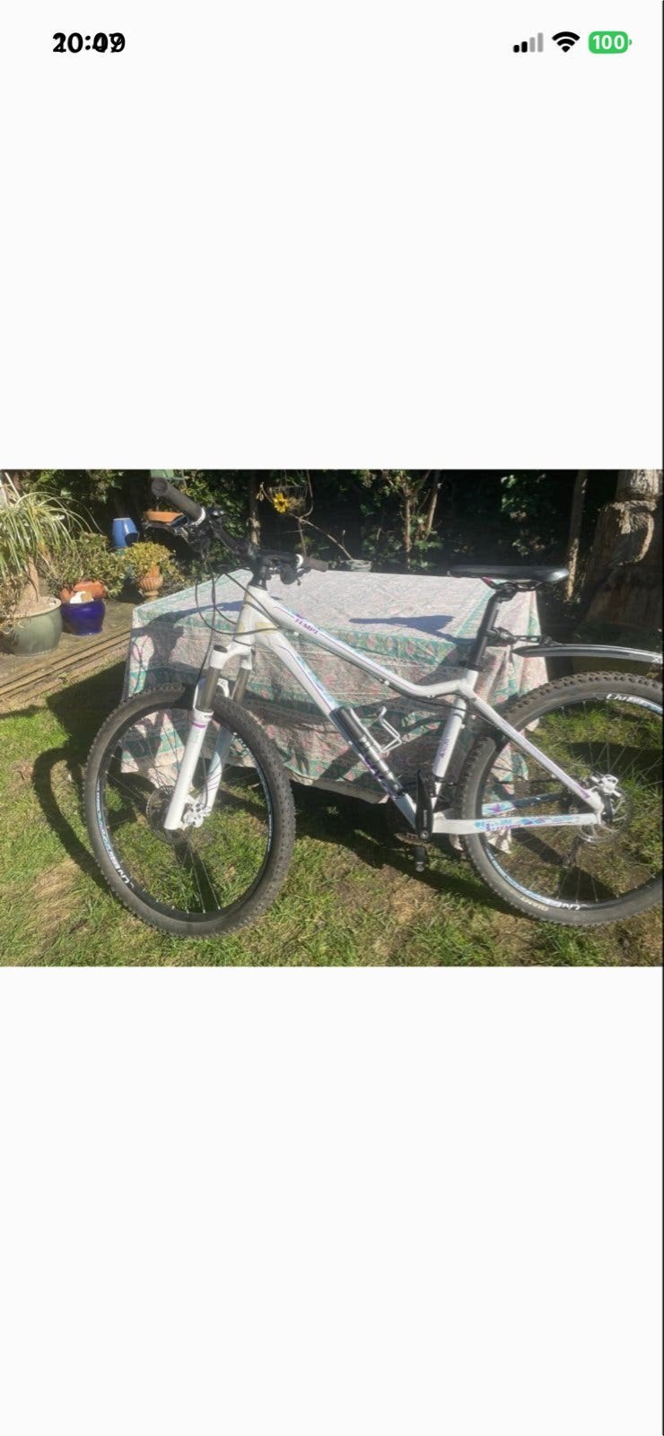 Robuuste Giant Tempt mountainbike, lichtgewicht aluminium, Fietsen en Brommers, Ophalen, Gebruikt, Hardtail, Giant