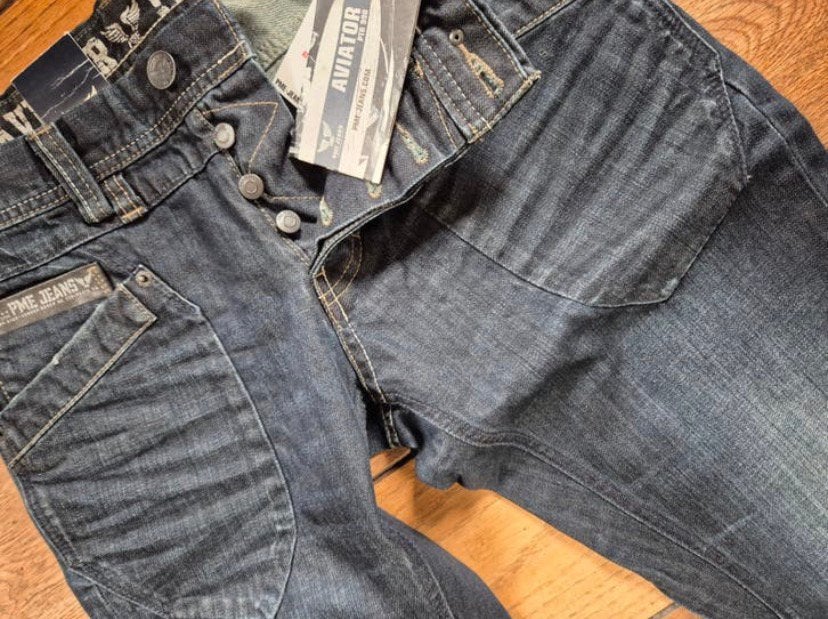 Pme legend Pall Mall spijkerbroek broek jeans 30/34 nieuw, Blauw, ., Nieuw, W32 (confectie 46) of kleiner