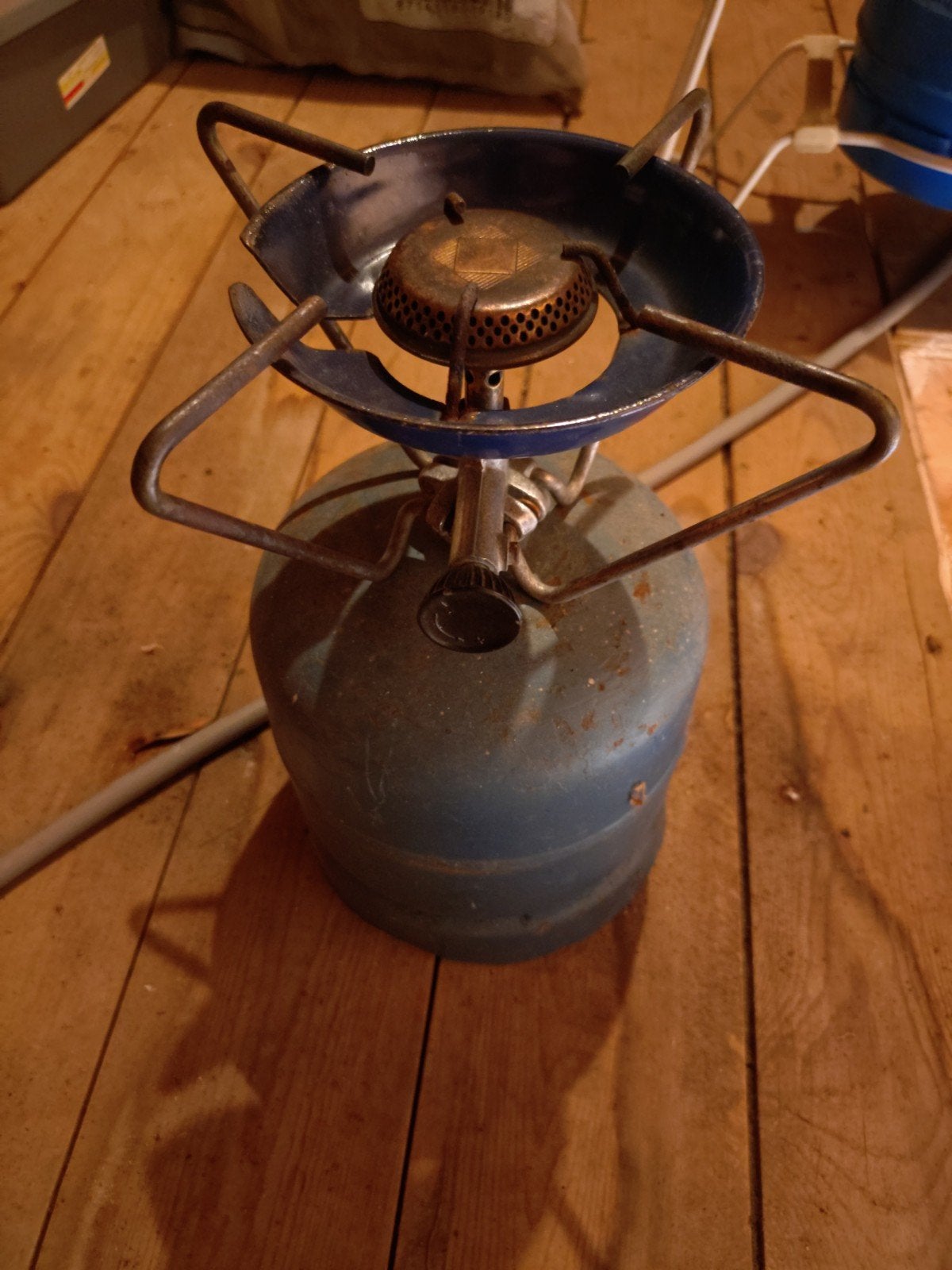 camping kookstel, Ophalen, Gebruikt