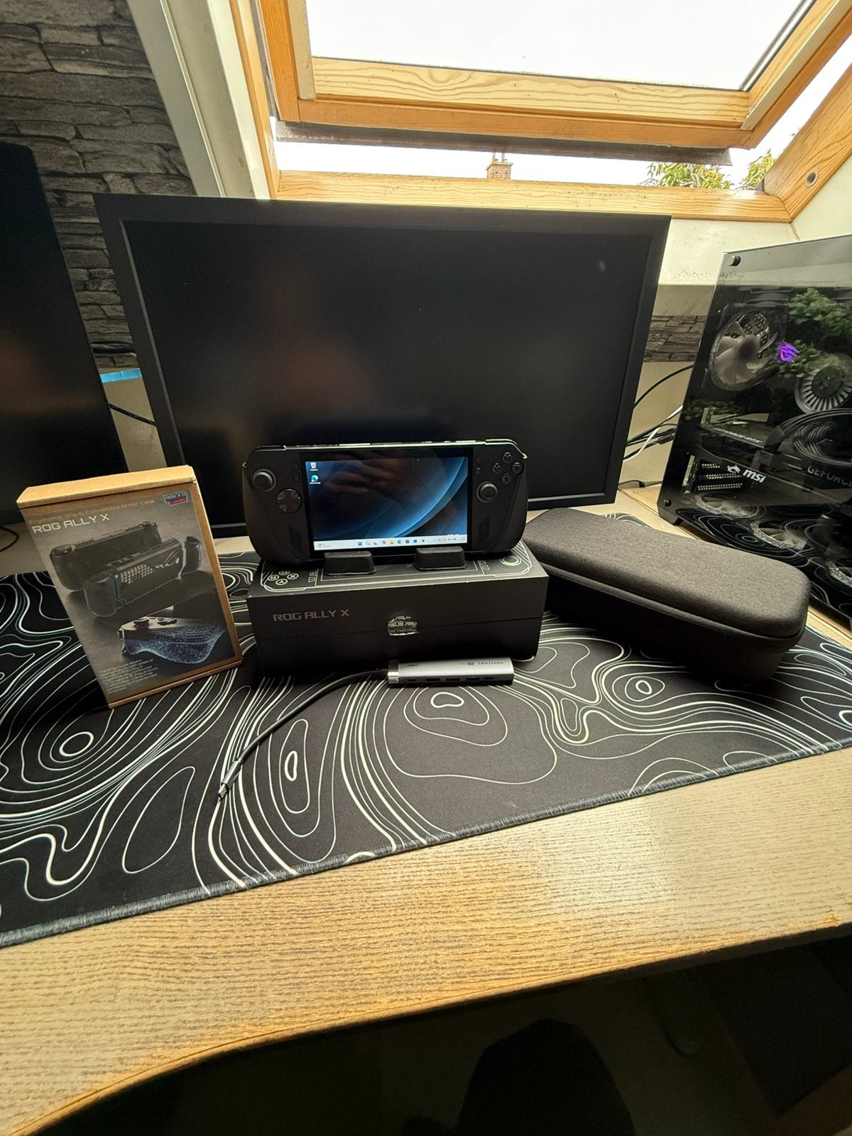 Asus Rog Ally X 1TB + Garantie, Ophalen of Verzenden, Zo goed als nieuw, Gaming, 4 Ghz of meer