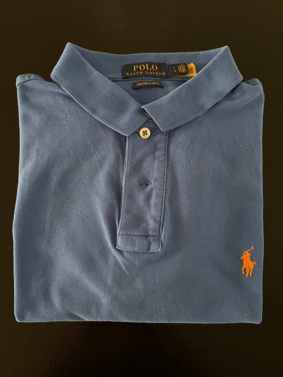 Ralph Lauren Polo, Ophalen, Gedragen, Maat 52/54 (L), Blauw
