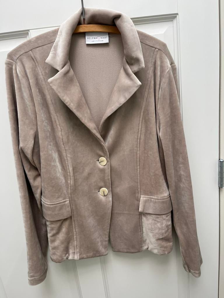 Helena hart jasje maat xl, Beige, Maat 46/48 (XL) of groter, Ophalen of Verzenden, Zo goed als nieuw