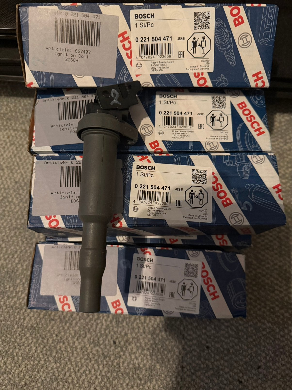 Set van 6 bobine (N53/N43)-hoge kwaliteit &als Nieuw, Ophalen of Verzenden, Nieuw, BMW