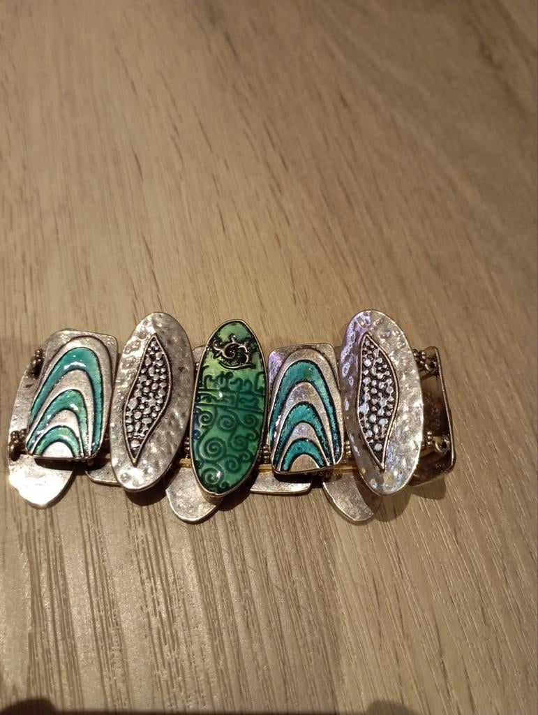 BIBA ARMBAND HANDGEMAAKT BALI STYLE, Ophalen of Verzenden, Zo goed als nieuw