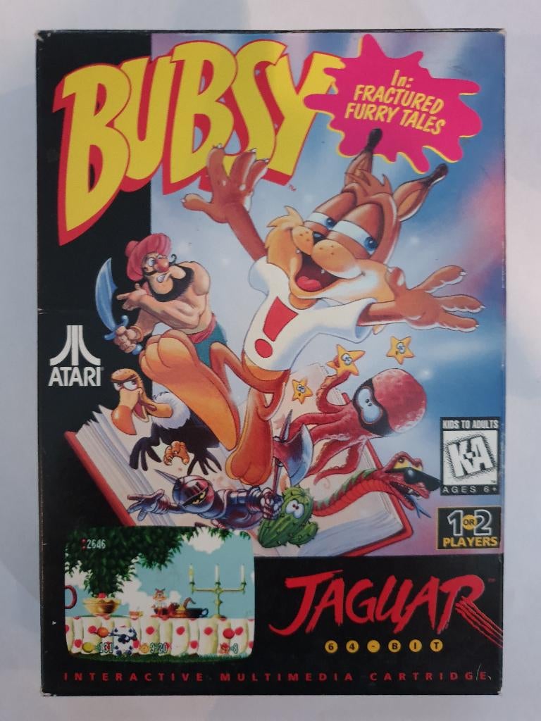 BUBSY, Spelcomputers en Games, Games | Atari, Gebruikt, Atari Jaguar, 1 speler, Racen en Vliegen