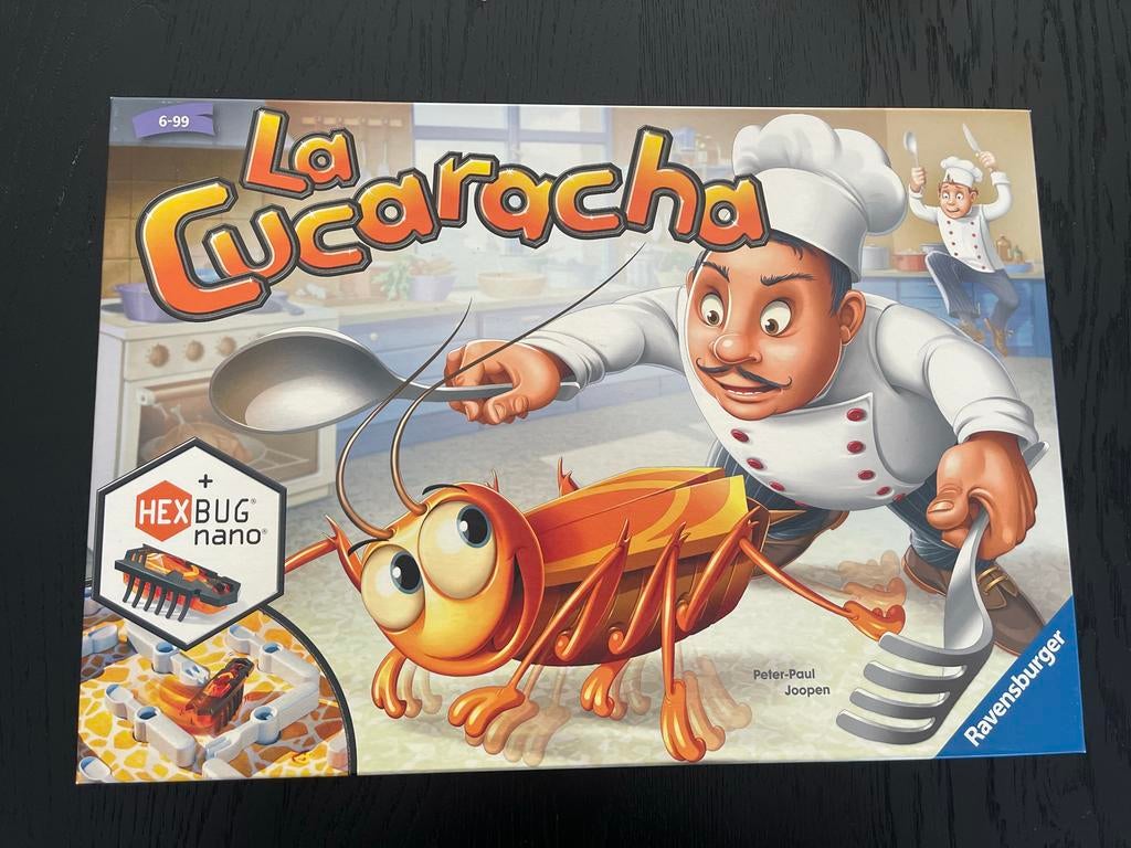 La Cucaracha familie spel Ravensburger, Drie of vier spelers, Ophalen, Gebruikt