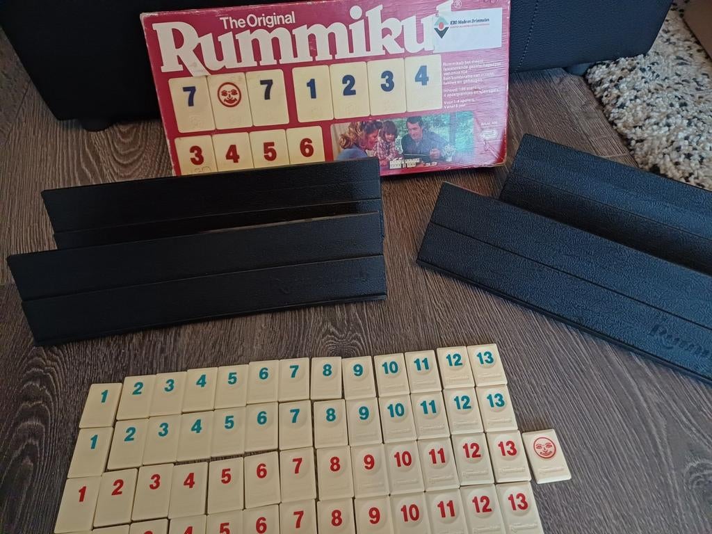 The Original Rummikub bordspel, Drie of vier spelers, Ophalen of Verzenden, Gebruikt, Goliath