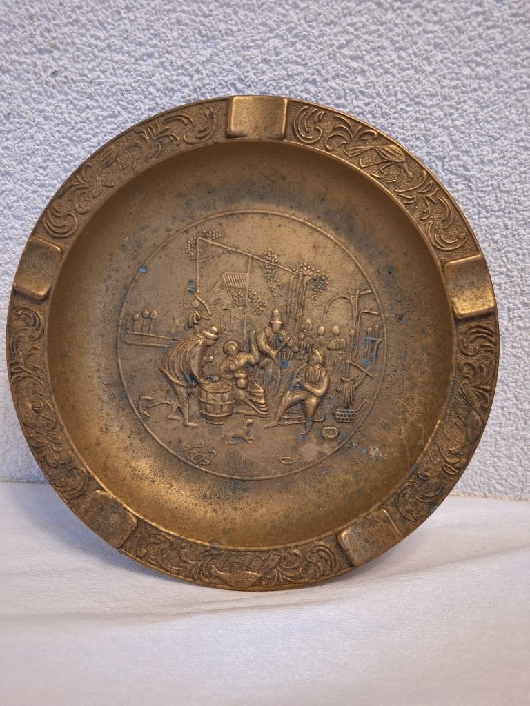 Messing schaal, Antiek en Kunst, Antiek | Koper en Brons, Ophalen of Verzenden, Koper