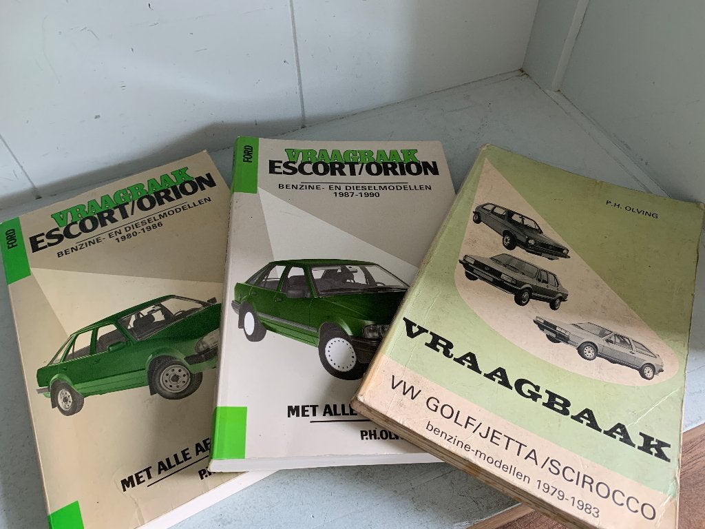 Vraagbaak Ford Escort/Orion, Ophalen of Verzenden, Gelezen, Ford